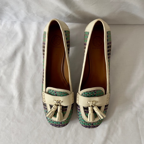 Tory Burch basket weave pump - Picture 7 of 12